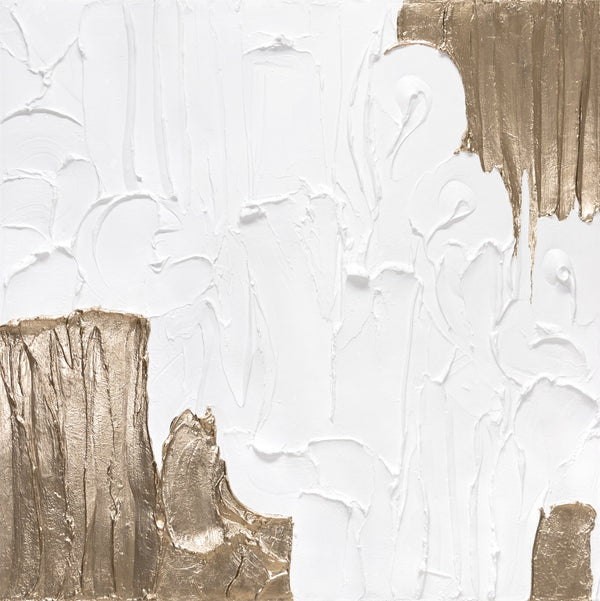 Käsinmaalatut Akryylimaalaukset abstrakti taulu "Elämänilo II" 100x100cm