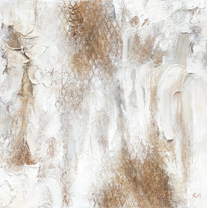 Moderni Taide Kuva Kangas 100x100cm abstrakti taulu "Potentiaali"