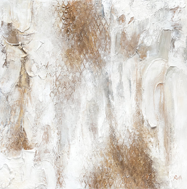 Moderni Taide Kuva Kangas 100x100cm abstrakti taulu "Potentiaali"