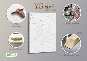 Abstrakte Wandkunst modern