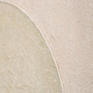 Acrylmalerei rund sanfte Naturfarben