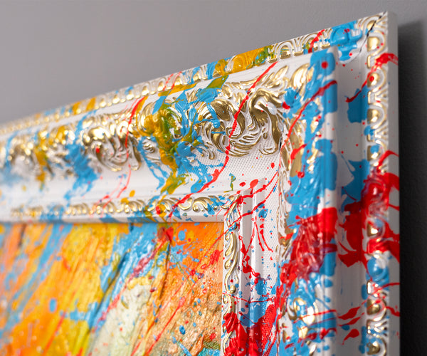 Acrylstruktur Handgemalte Kunst