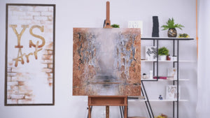 Akryylimaalaus taulu Käsinmaalattu "Klassikko" 100x100cm