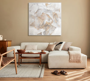 Akryylimaalaukset kankaalle käsinmaalattu "Vuorenhuippu"