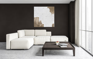 Käsinmaalatut Akryylimaalaukset abstrakti taulu "Elämänilo II" 100x100cm