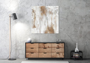 Moderni Taide Kuva Kangas 100x100cm abstrakti taulu "Potentiaali"