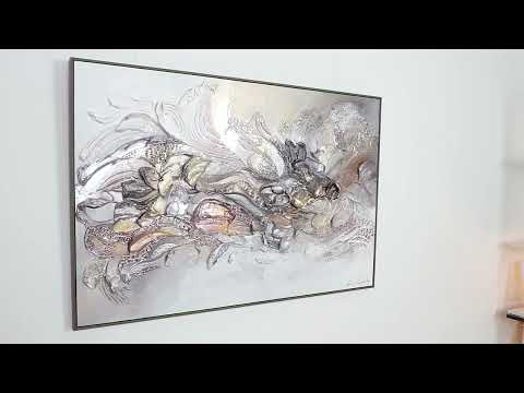 Außergewöhnliche acrylbilder abstrakt "Ewigkeit II"