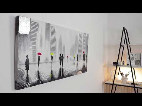 Landschaftsbilder acryl "Angenehmes Treffen"