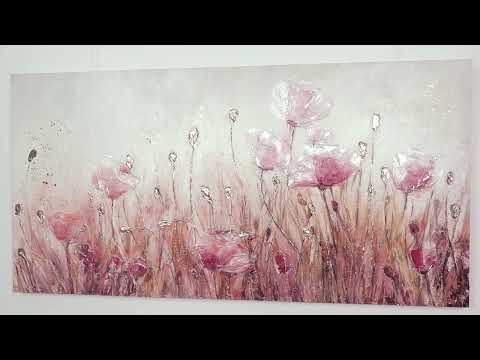 Moderne Blumen Acryl Motive "April"