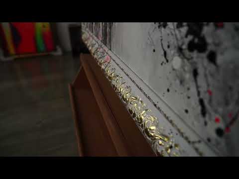 Moderne kunst - Handgemalte Bilder auf Leinwand für Wohnzimmer