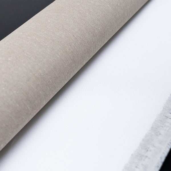 Leinwandstruktur mit Fasertextur